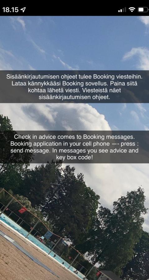 Ferienwohnung Puutaloyksioe 1 Km Turun Rautatieasemalta Turku Exterior foto
